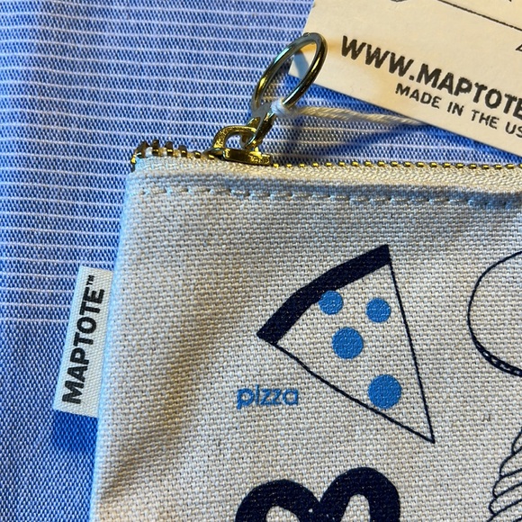 Maptote Food of New York City small pouch - Picture 4 of 6